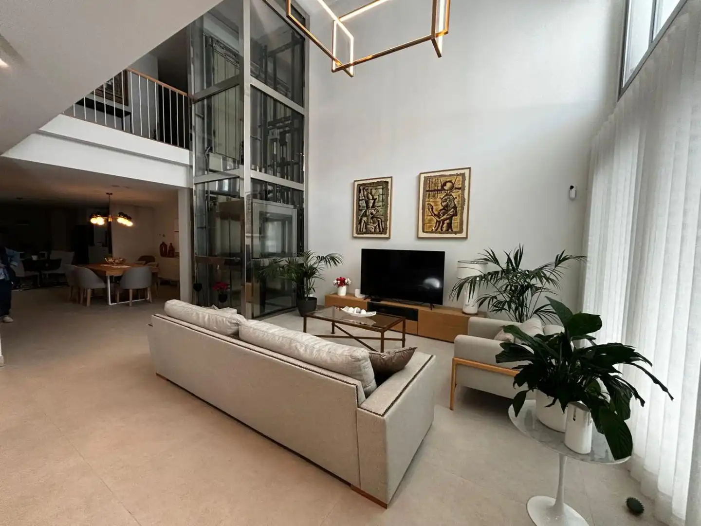 Sala d'estar de Casa o xalet en venda en Moncofa amb Aire condicionat, Calefacció i Terrassa