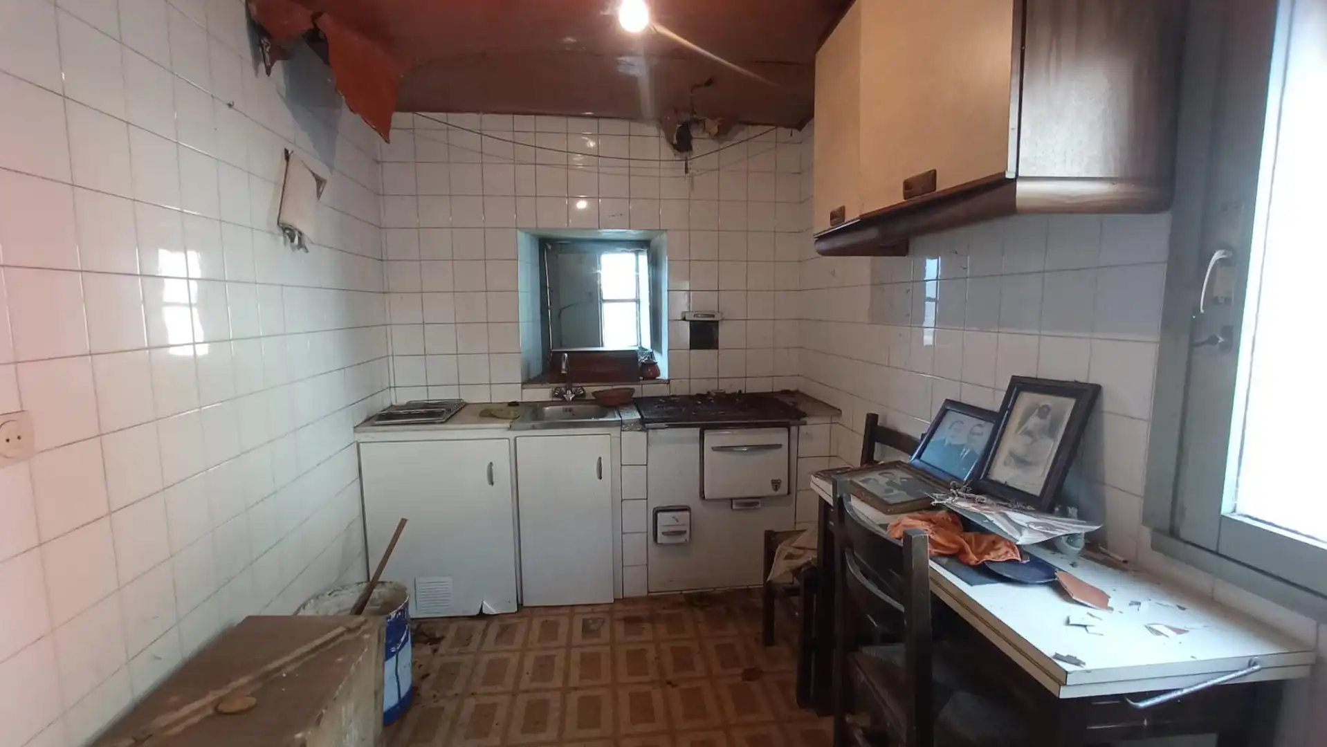 Cocina de Finca rústica en venta en Sariego con Jardín privado y Amueblado
