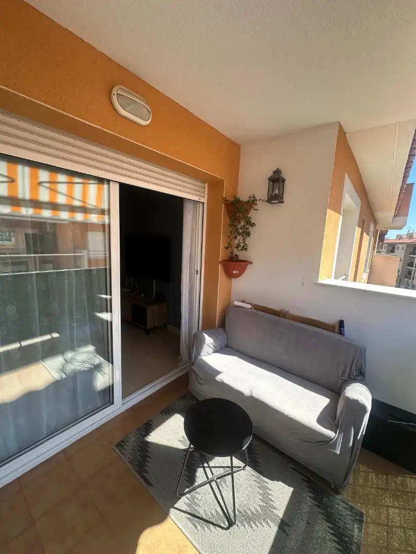 Balcony of Flat for sale in Vandellòs i l'Hospitalet de l'Infant  with Air Conditioner, Furnished and Oven