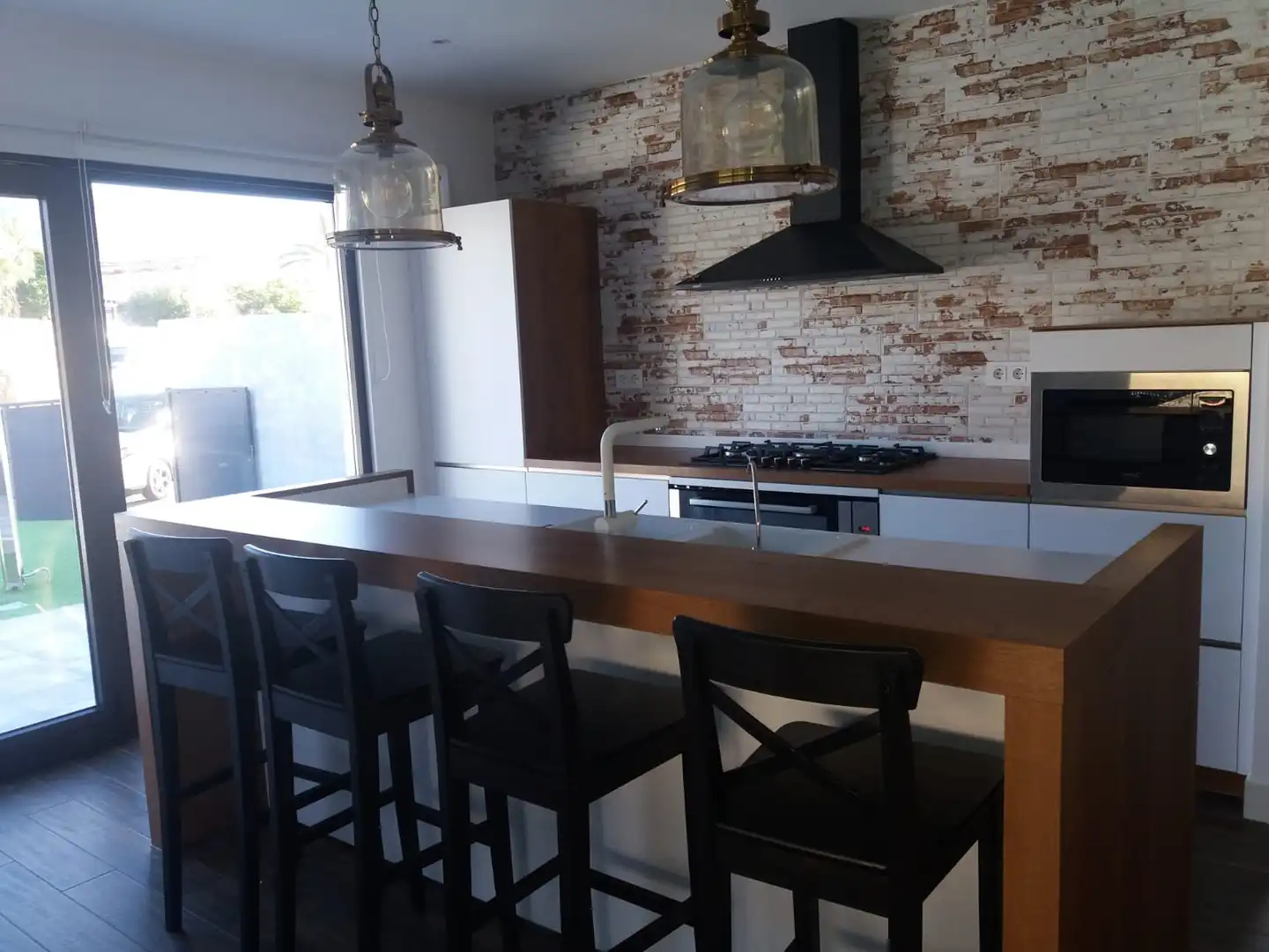Cocina de Casa o chalet de alquiler en Vícar con Piscina