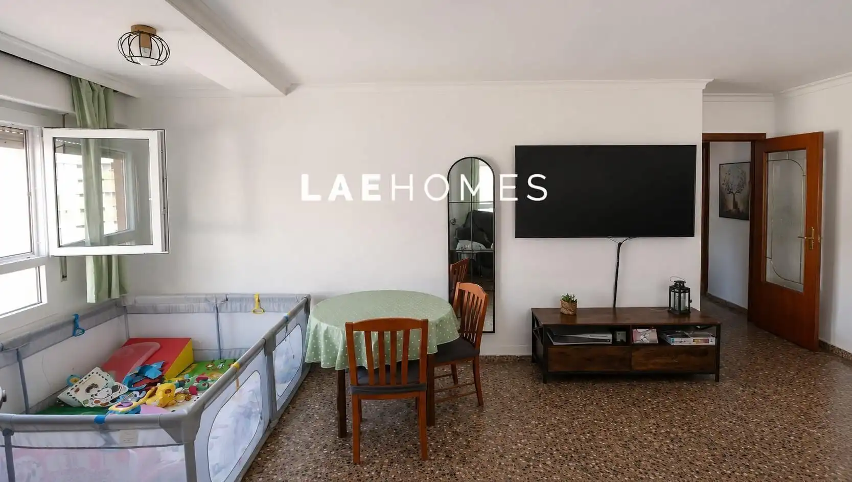 Living room of Flat for sale in Alcoy / Alcoi  with Air Conditioner, Terrace and Storage room