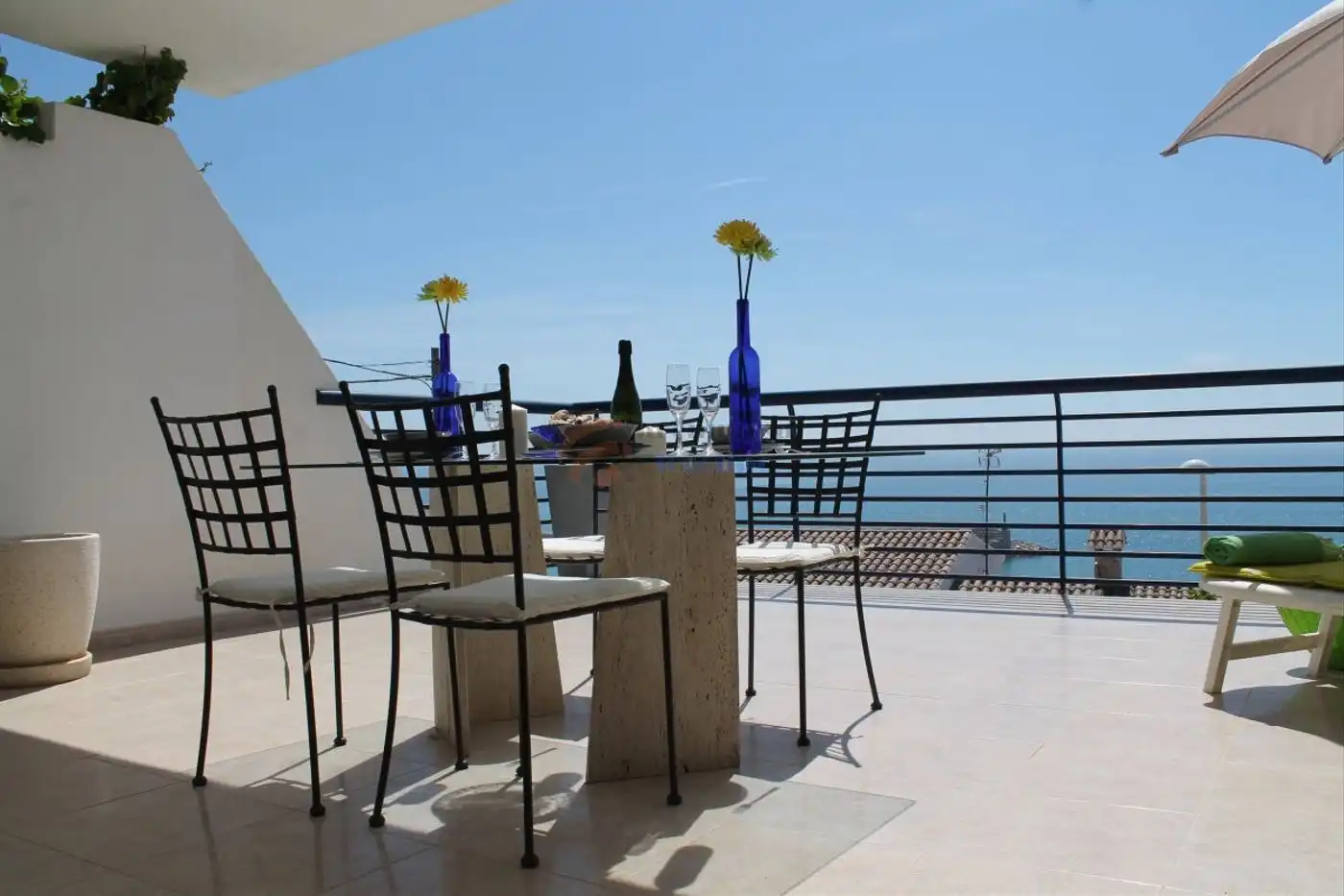 Terrace of Apartments for rent in Peñíscola / Peníscola  with Terrace, Furnished and Community pool