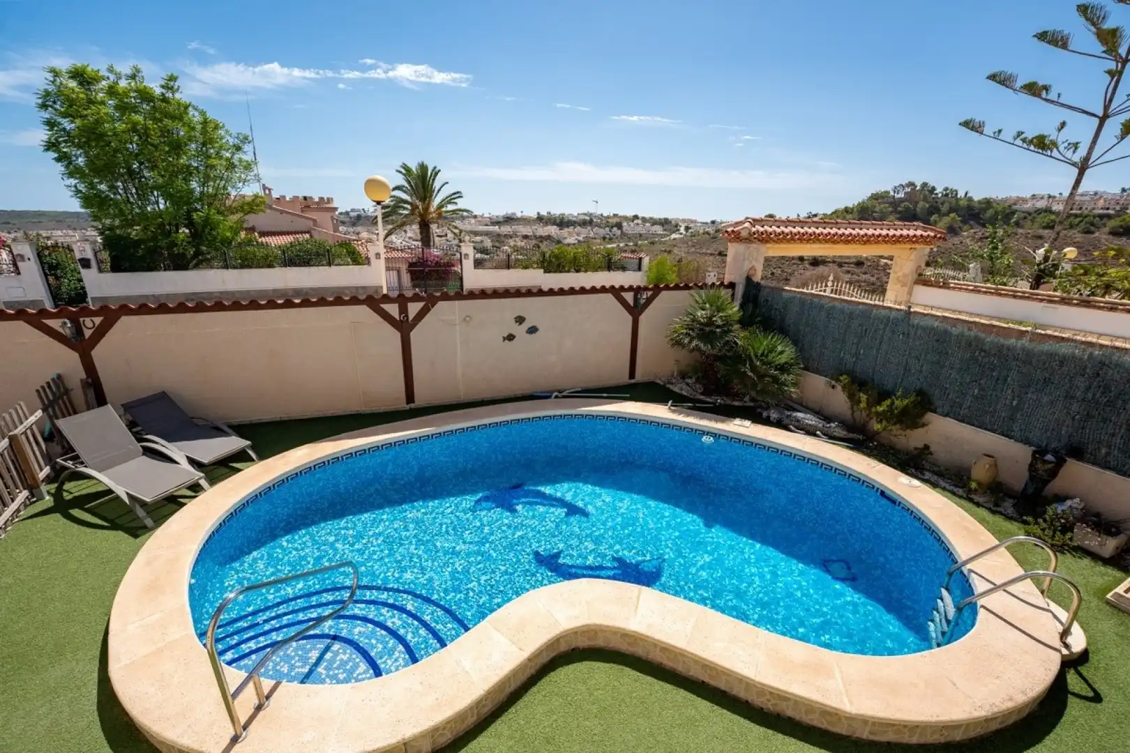 Swimming pool of Houses for sale in Ciudad Quesada