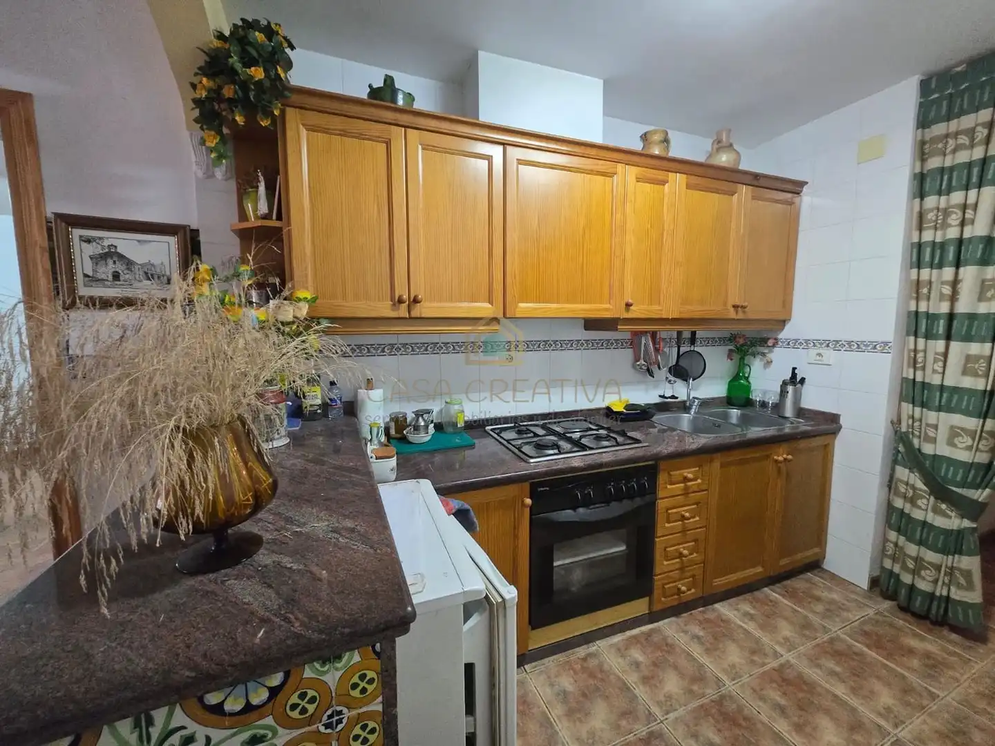 Cuina de Casa o xalet en venda en Atzeneta del Maestrat amb Aire condicionat i Terrassa