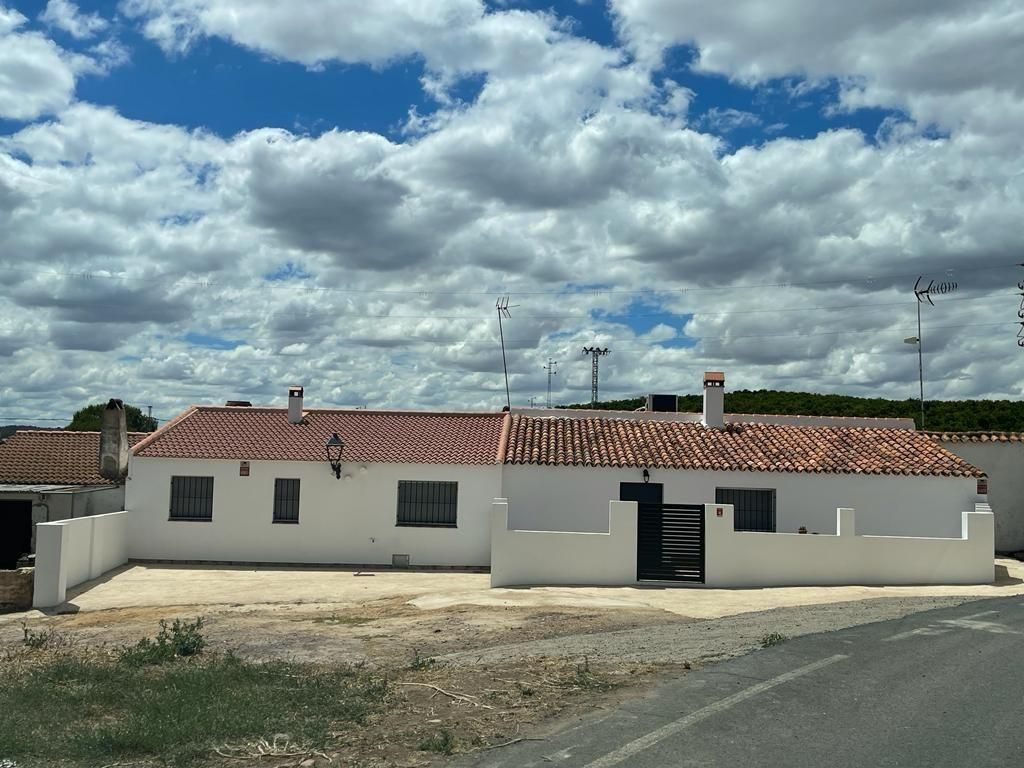Vista exterior de Casa o xalet en venda en El Almendro amb Aire condicionat, Calefacció i Terrassa