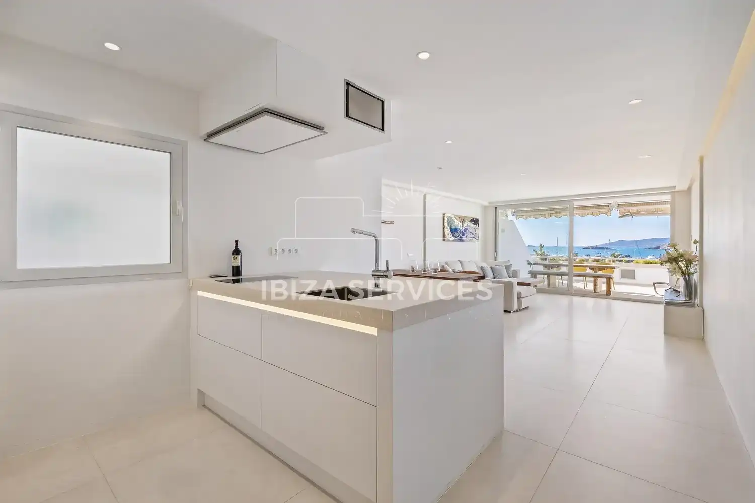 Kitchen of Flat for rent in Eivissa  with Air Conditioner and Swimming Pool
