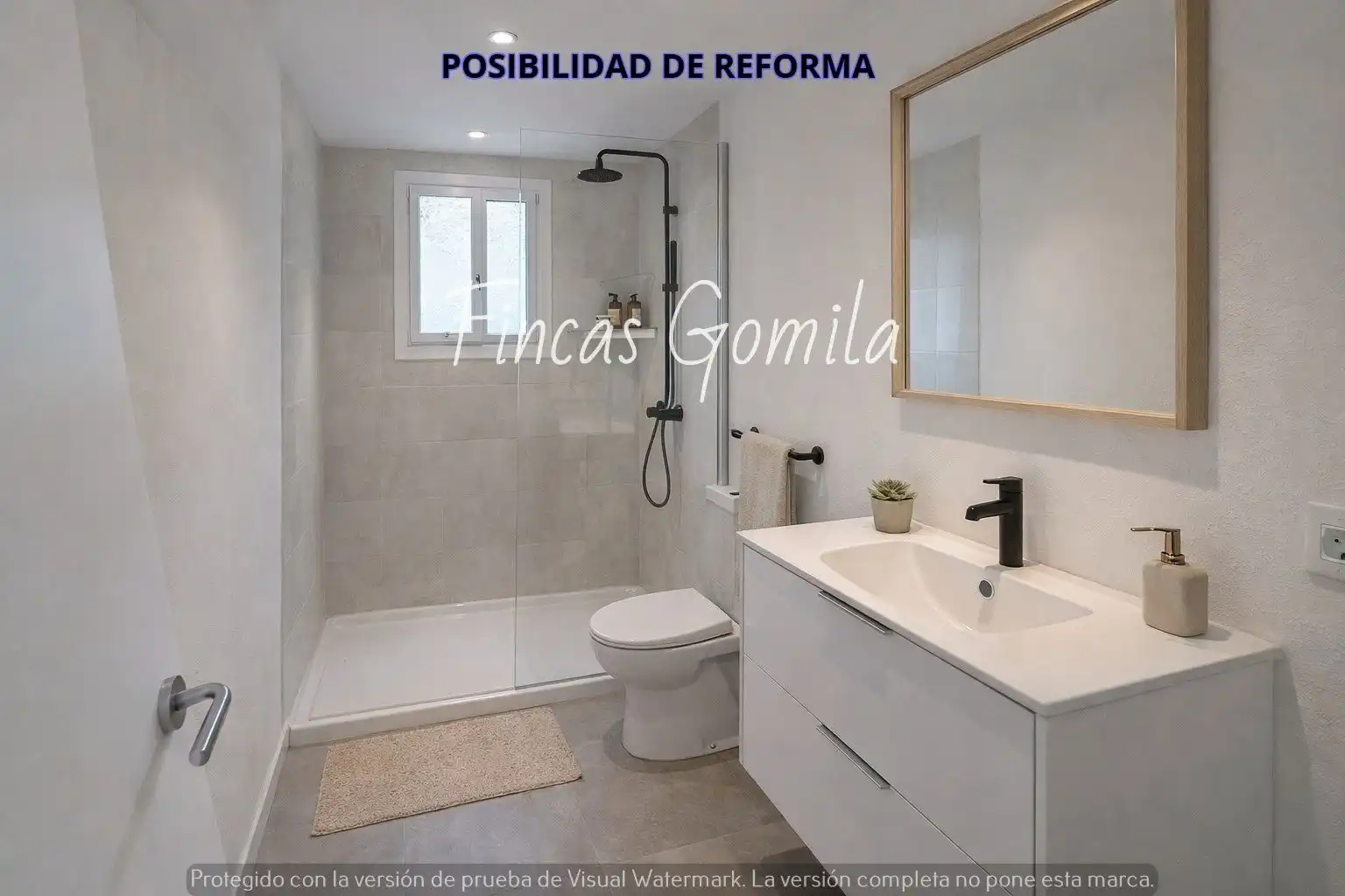 Bany de Casa o xalet en venda en Es Mercadal amb Jardí privat