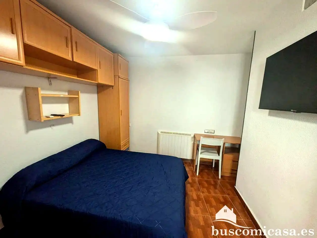 Schlafzimmer von Wohnung zur Miete in Linares mit Klimaanlage, Balkon und Alarm