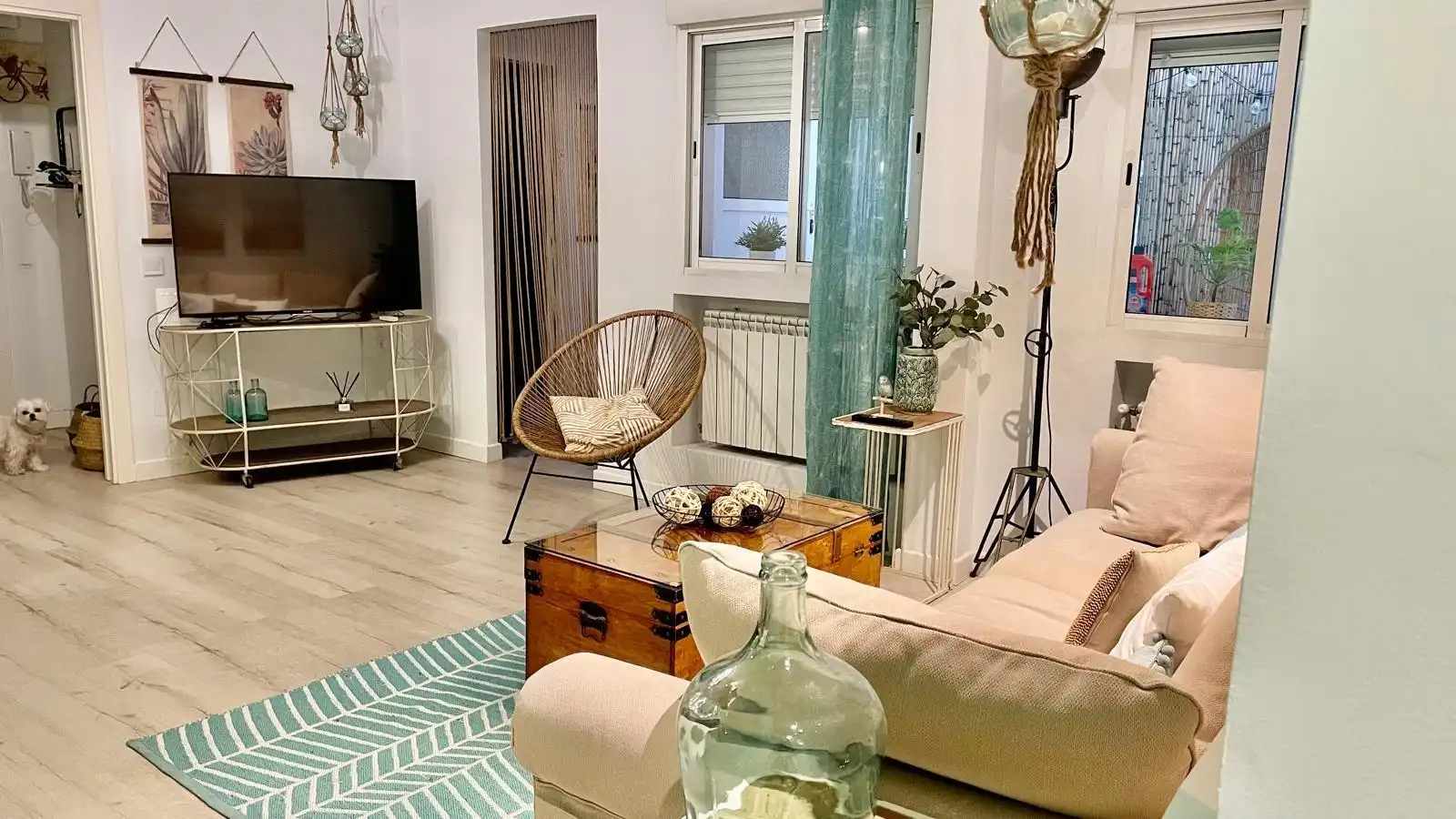 Sala d'estar de Pis en venda en Madrid amb Aire condicionat, Calefacció i Piscina comunitària