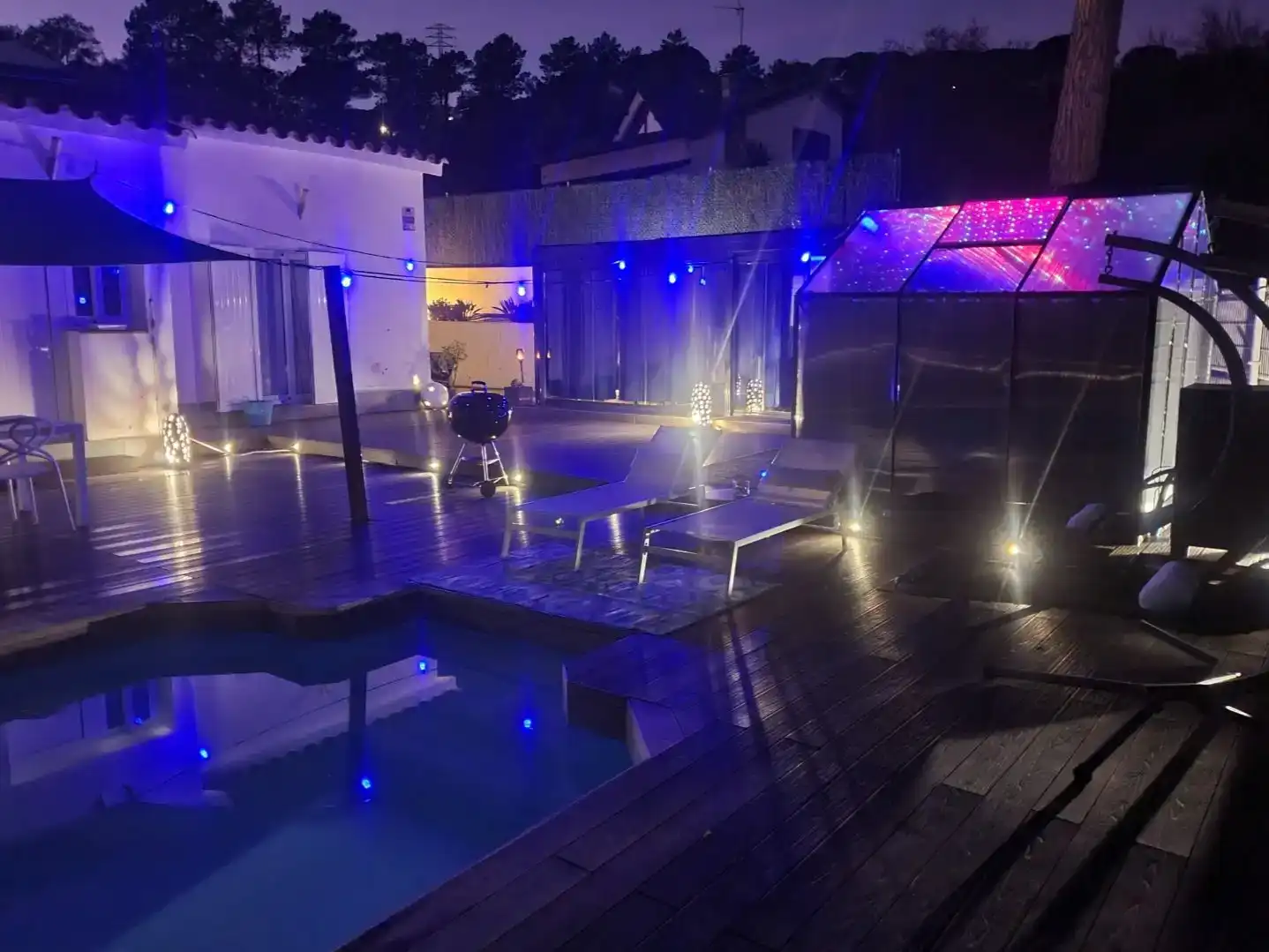 Terrace of Houses for rent in Dosrius  with Air Conditioner, Swimming Pool and Furnished