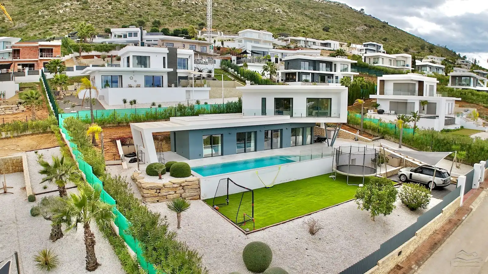 Exterior view of Houses for sale in Jávea / Xàbia  with Air Conditioner, Heating and Private garden