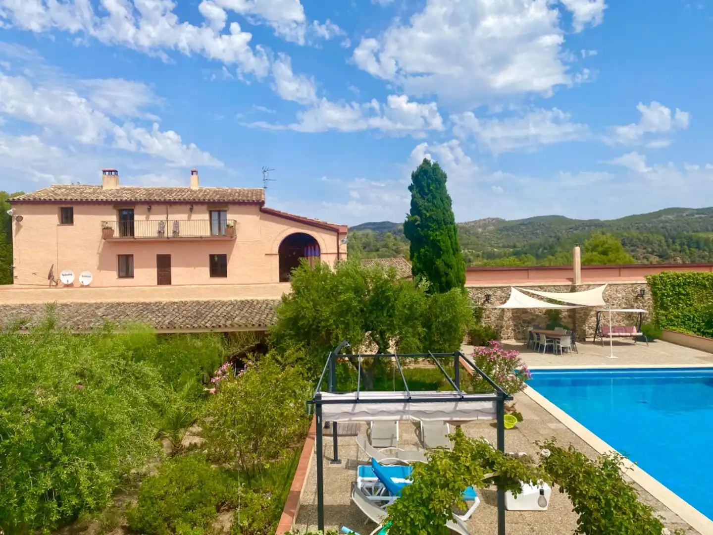 Garden of Commercial properties for sale in El Molar (Tarragona)  with Air Conditioner