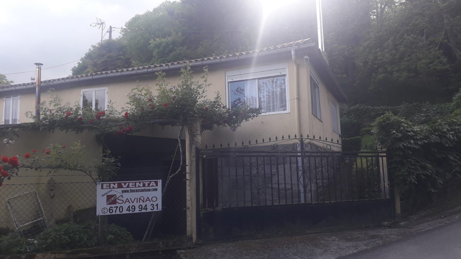 Exterior view of House or chalet for sale in O Saviñao   with Parquet flooring and Terrace