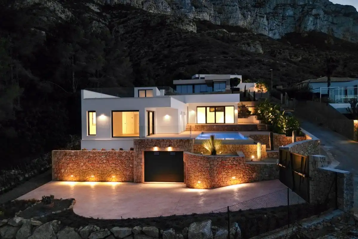 Exterior view of Houses for sale in Dénia  with Air Conditioner, Heating and Private garden