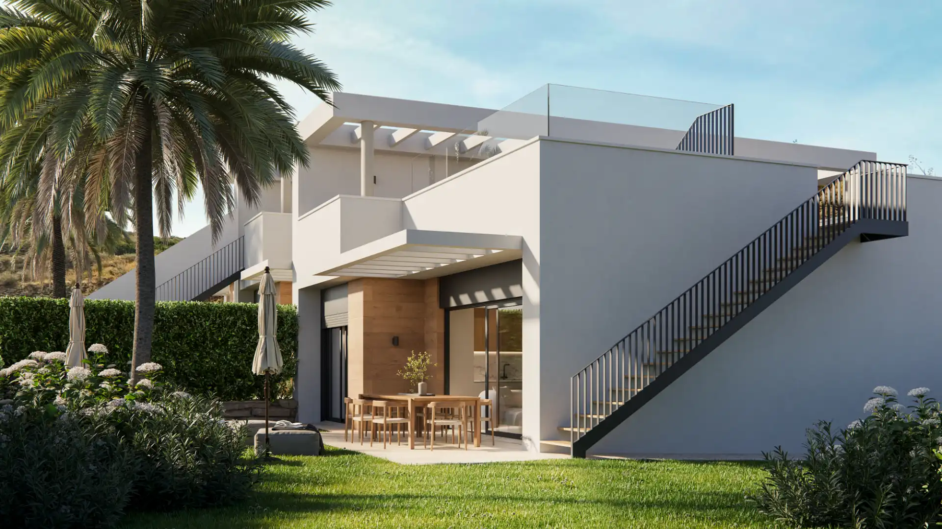 Adosado de obra nueva con piscina en venta en Urbanización Cerrado del Aguila 11, imagen 8