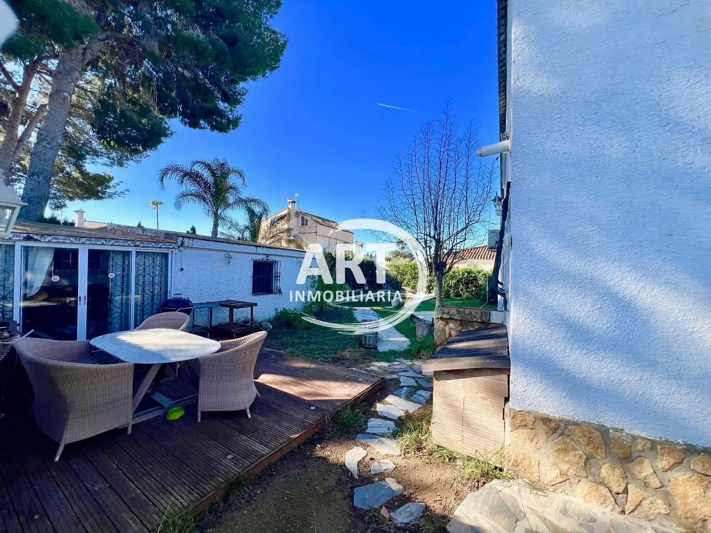 Garden of Houses for sale in L'Eliana  with Air Conditioner, Heating and Private garden