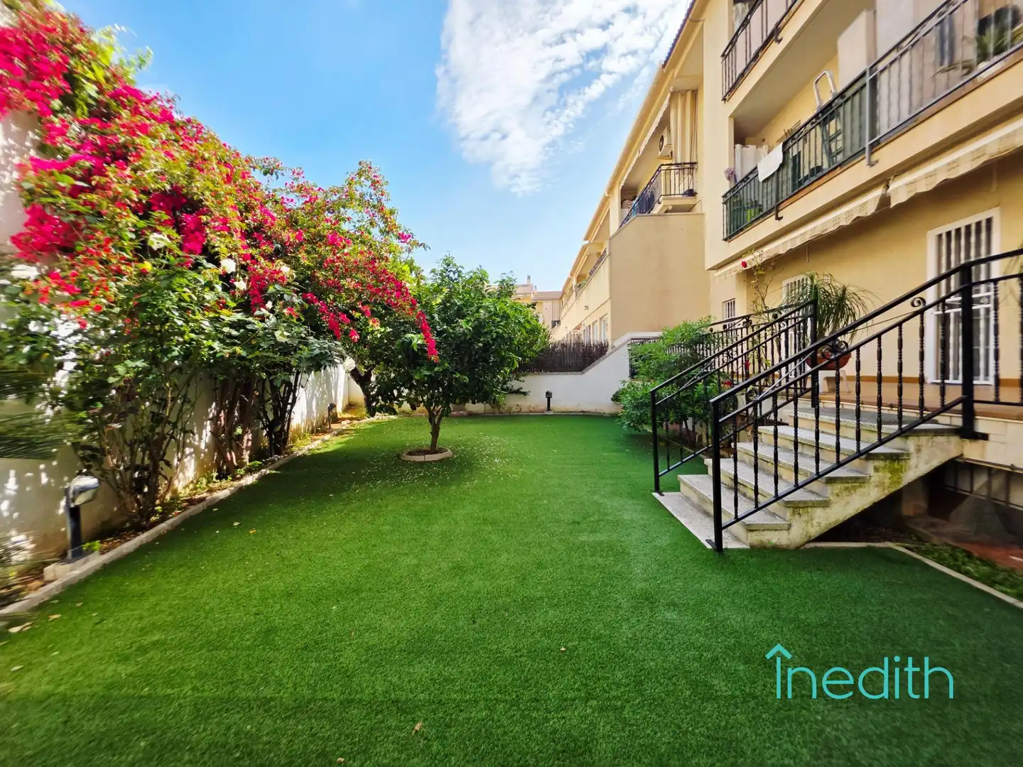 Garten von Wohnung zum Verkauf in Cubelles mit Heizung, Privatgarten und Terrasse