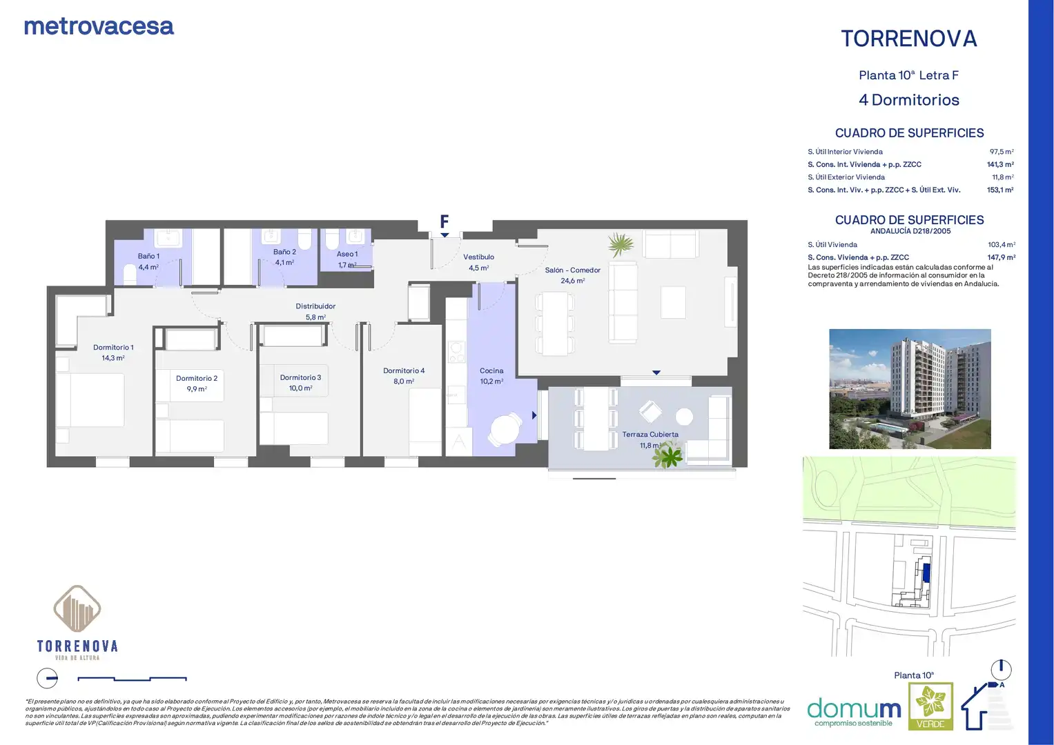 Piso de obra nueva en venta en Cruz del Campo, parcela RMA . ARIDSP, imagen 2
