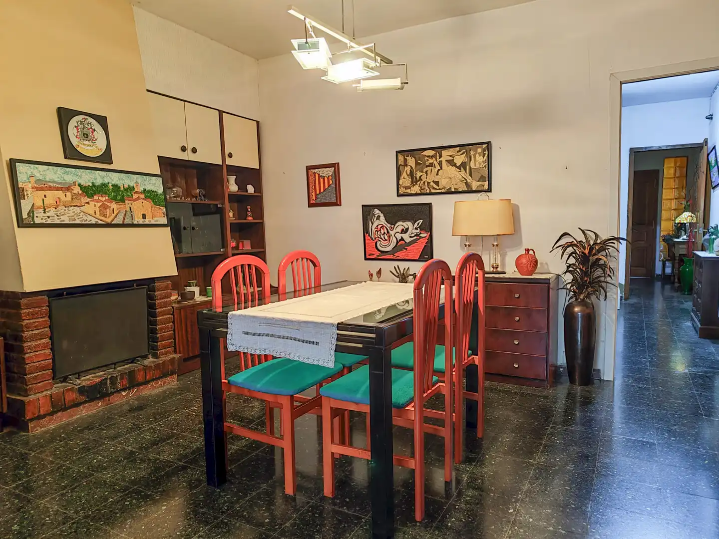 Esszimmer von Haus oder Chalet zum Verkauf in Terrassa mit Heizung und Terrasse