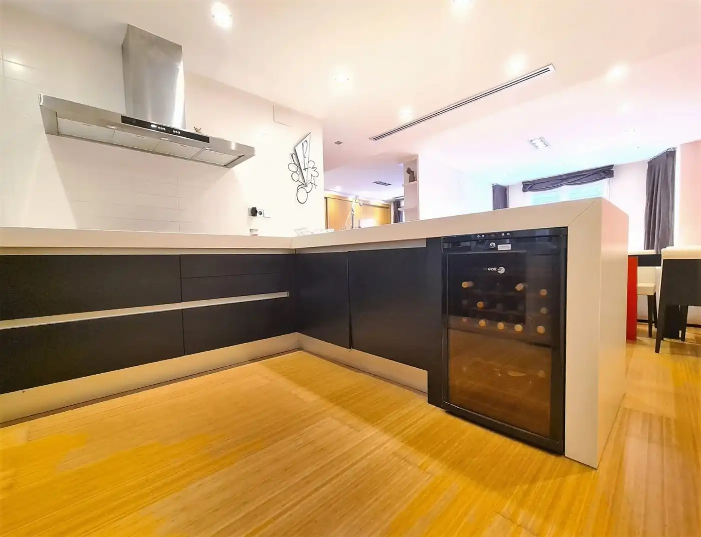 Kitchen of Flat for rent in Elche / Elx  with Air Conditioner, Heating and Parquet flooring