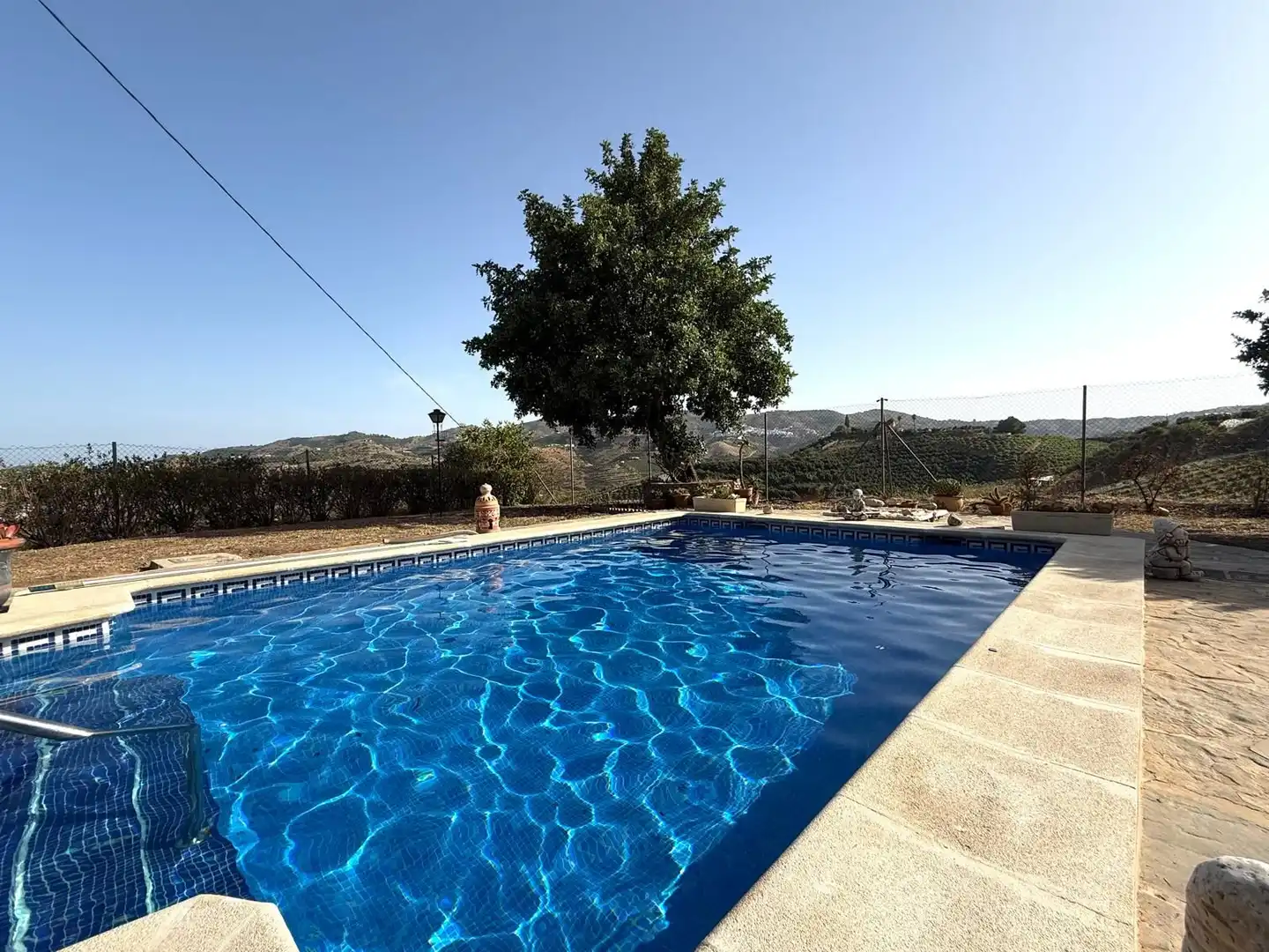 Swimming pool of Country homes for sale in Cútar  with Air Conditioner, Private garden and Terrace