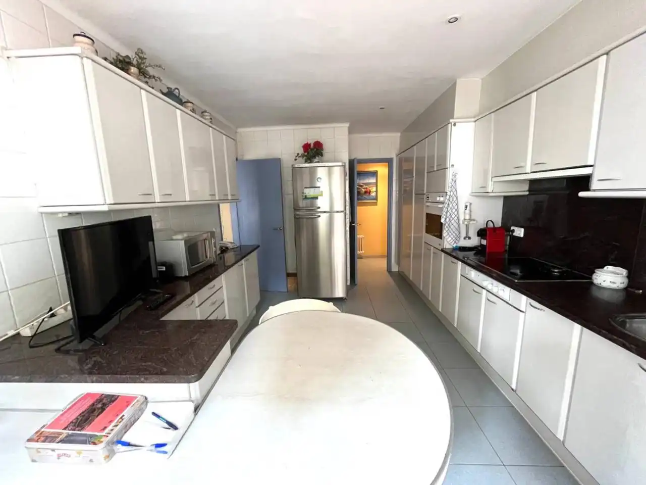 Cocina de Casa o chalet en venta en Girona con Aire acondicionado, Calefacción y Jardín privado