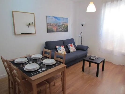 Living room of Apartment to rent in Málaga Capital  with Air Conditioner and Furnished