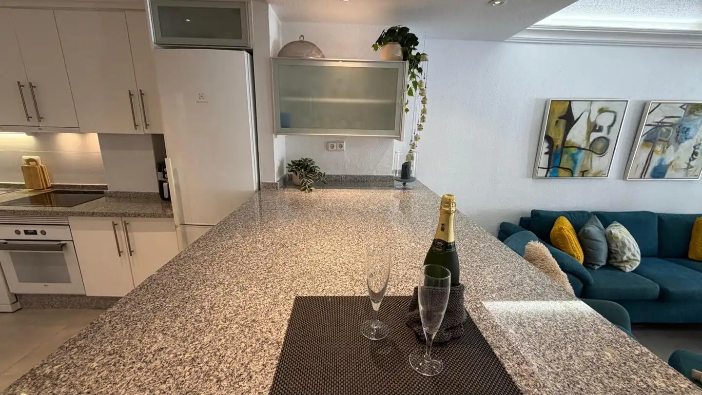 Kitchen of Duplexes for sale in La Manga del Mar Menor  with Air Conditioner, Heating and Terrace