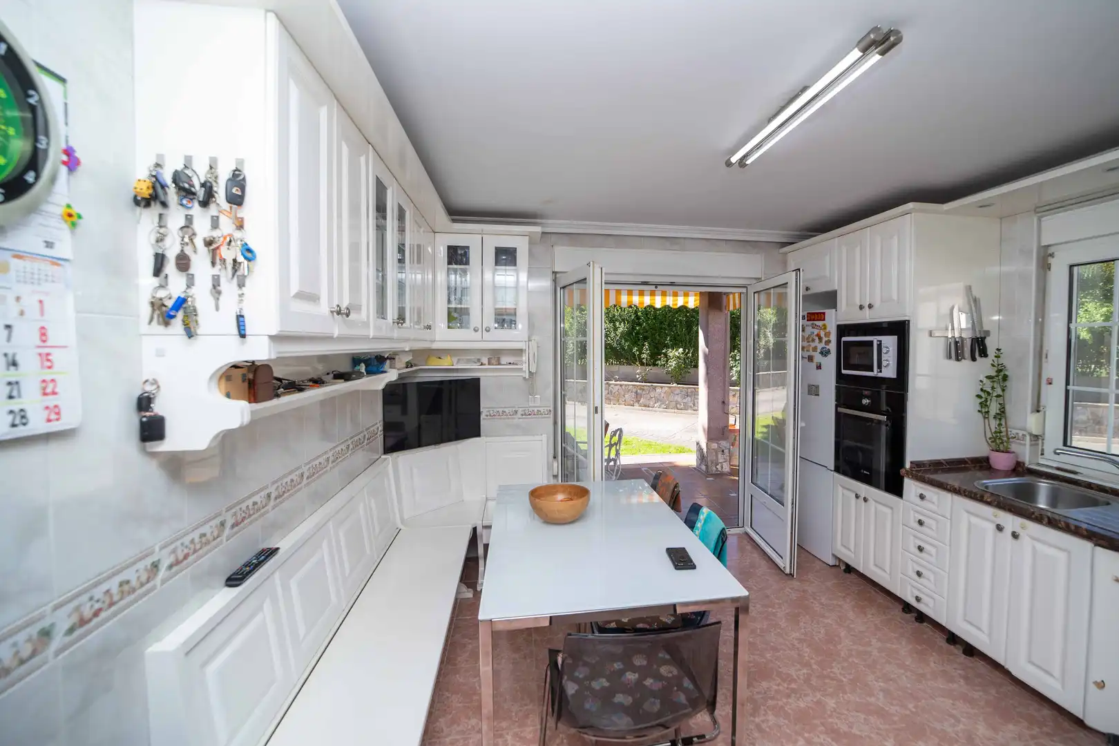 Cocina de Casa o chalet en venta en San Andrés del Rabanedo con Calefacción y Piscina