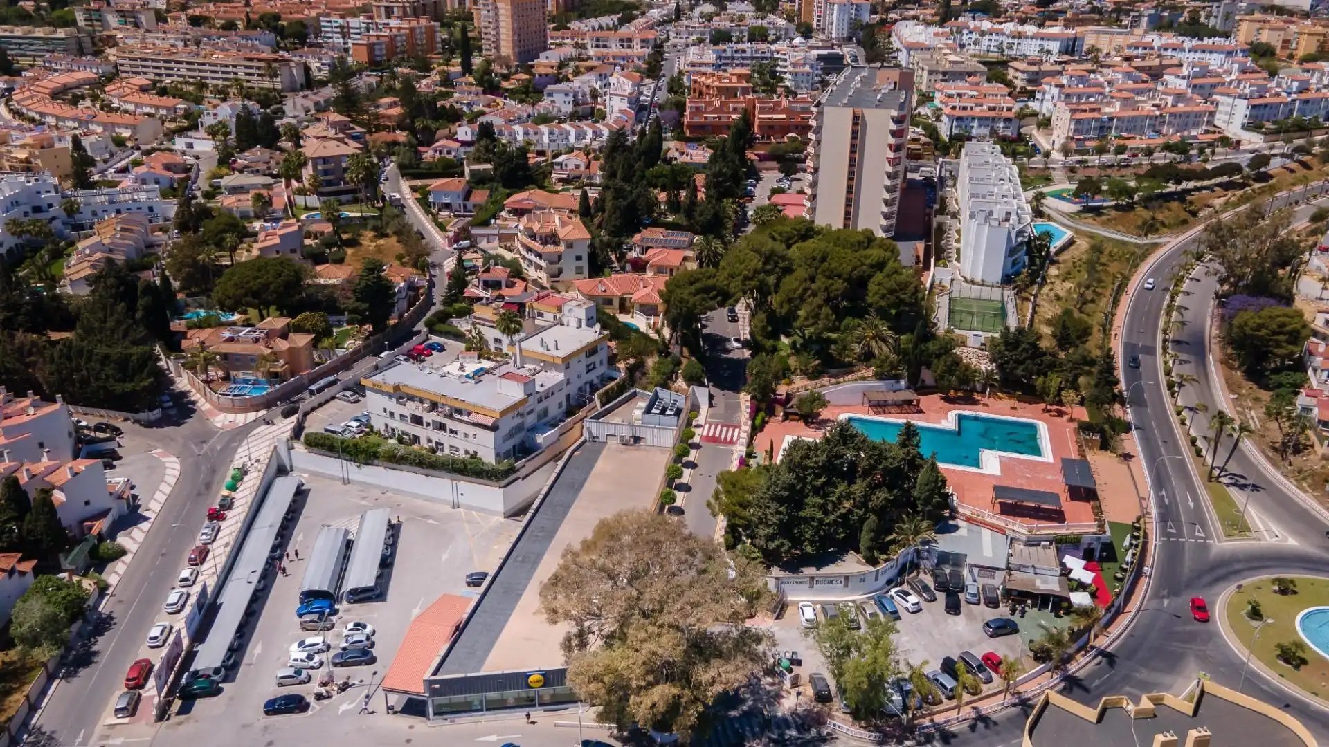 Exterior view of Flat for sale in Torremolinos  with Air Conditioner, Private garden and Terrace