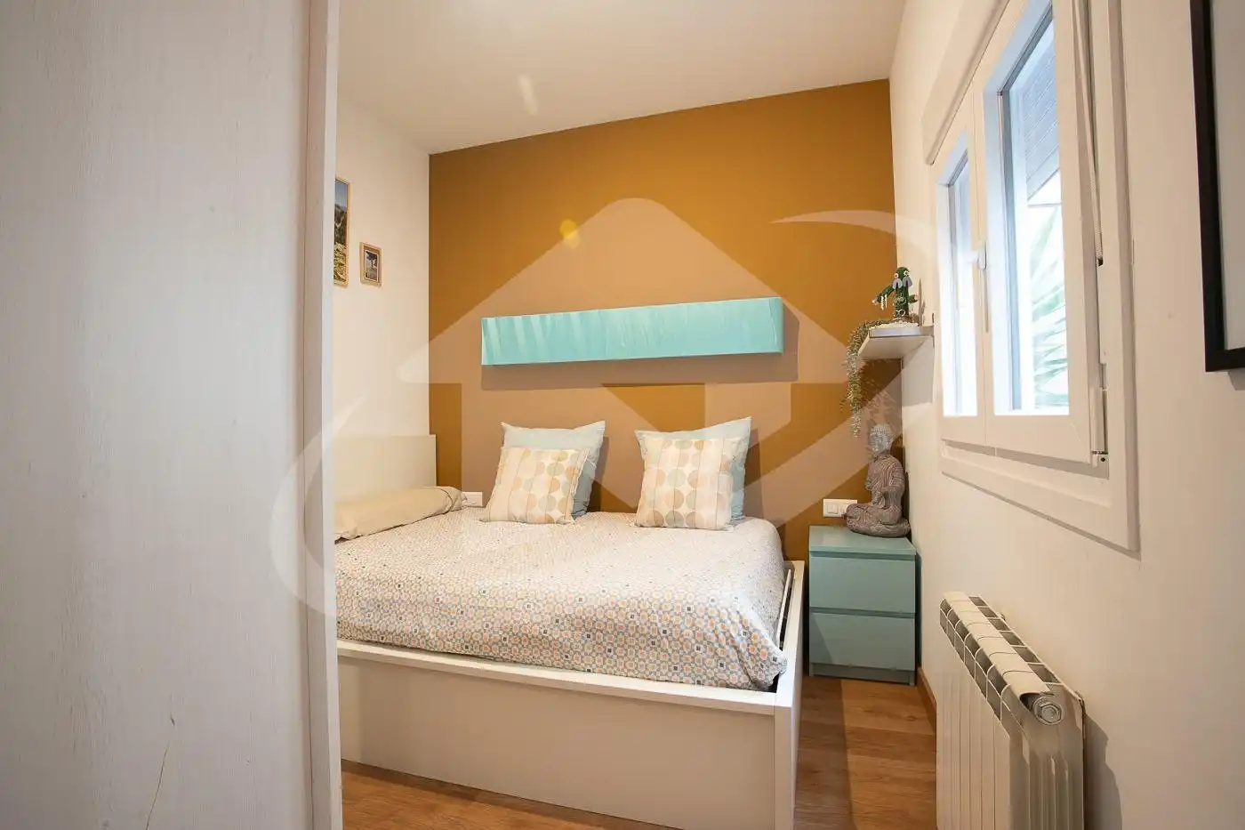 Bedroom of Flat for sale in Sabadell  with Heating, Parquet flooring and Terrace