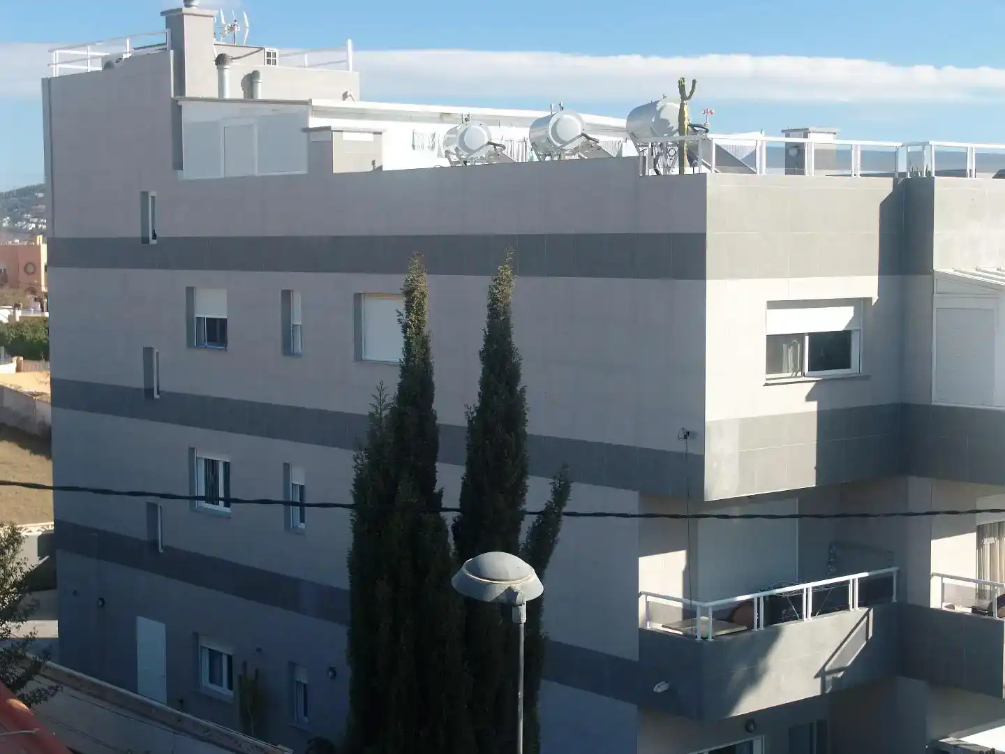 Vista exterior de Ático en venta en Eivissa con Aire acondicionado, Jardín privado y Trastero