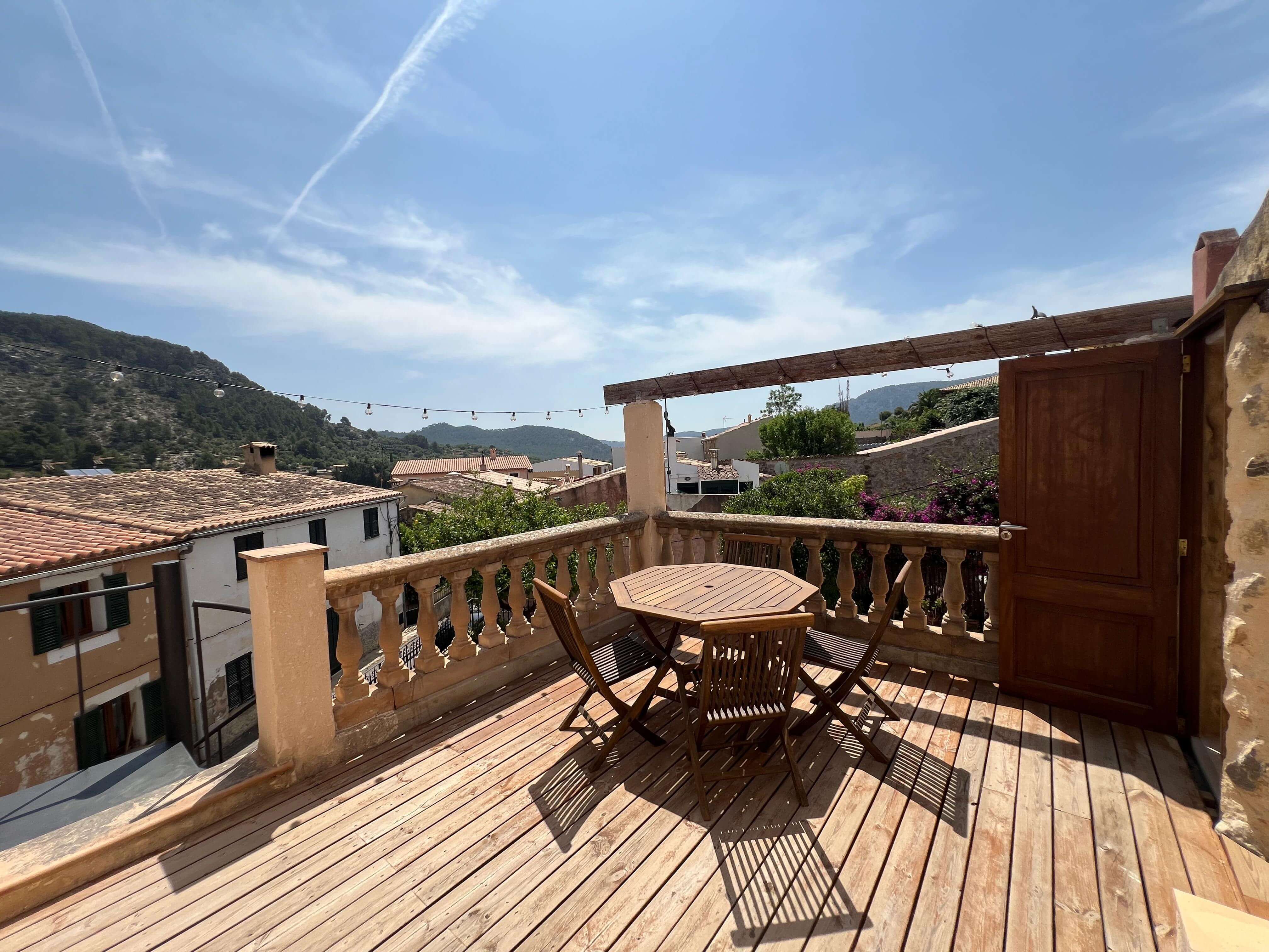 Terrace of House or chalet to rent in Puigpunyent  with Furnished