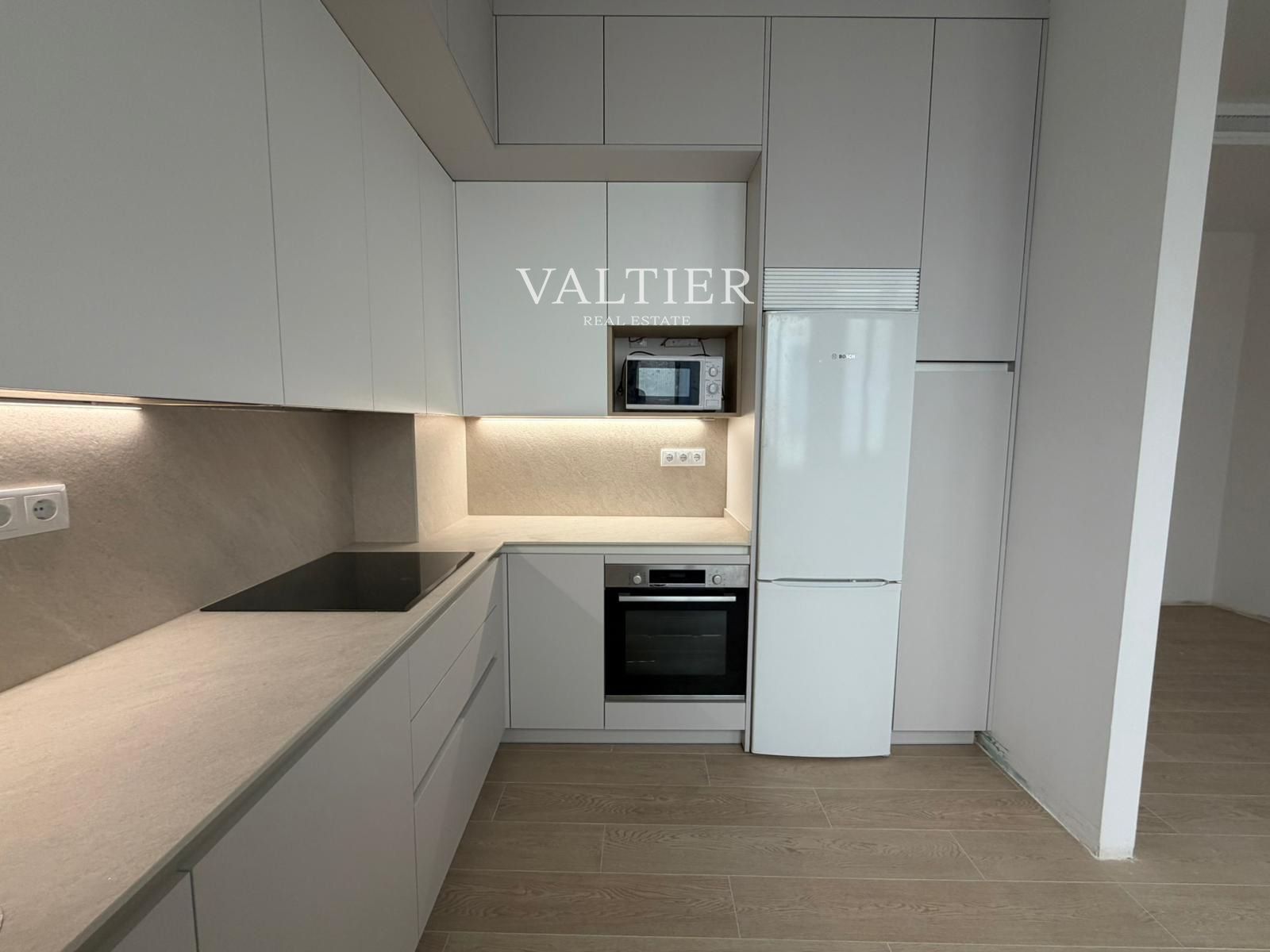 Cocina de Piso de alquiler en  Madrid Capital con Aire acondicionado