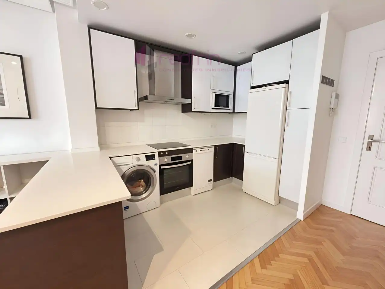 Kitchen of Flat for sale in Madrid  with Air Conditioner and Terrace