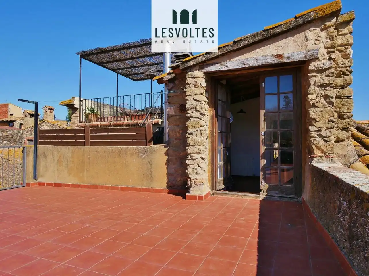 Terrassa de Casa adosada en venda en Corçà amb Calefacció, Terrassa i Balcó