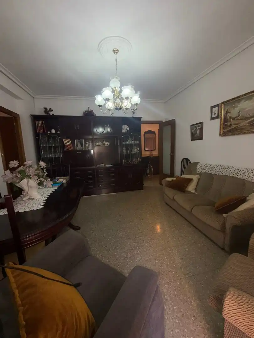 Sala d'estar de Apartament en venda en Torrent amb Terrassa i Moblat