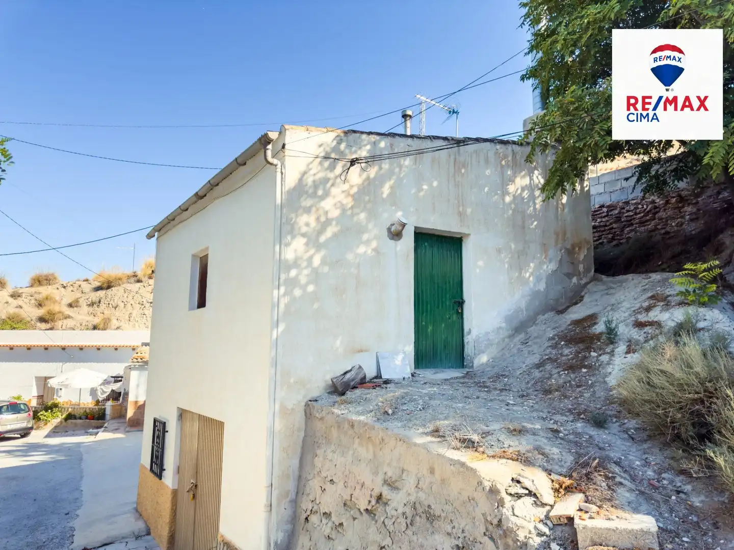 Vista exterior de Finca rústica en venda en Benamaurel amb Jardí privat, Terrassa i Traster