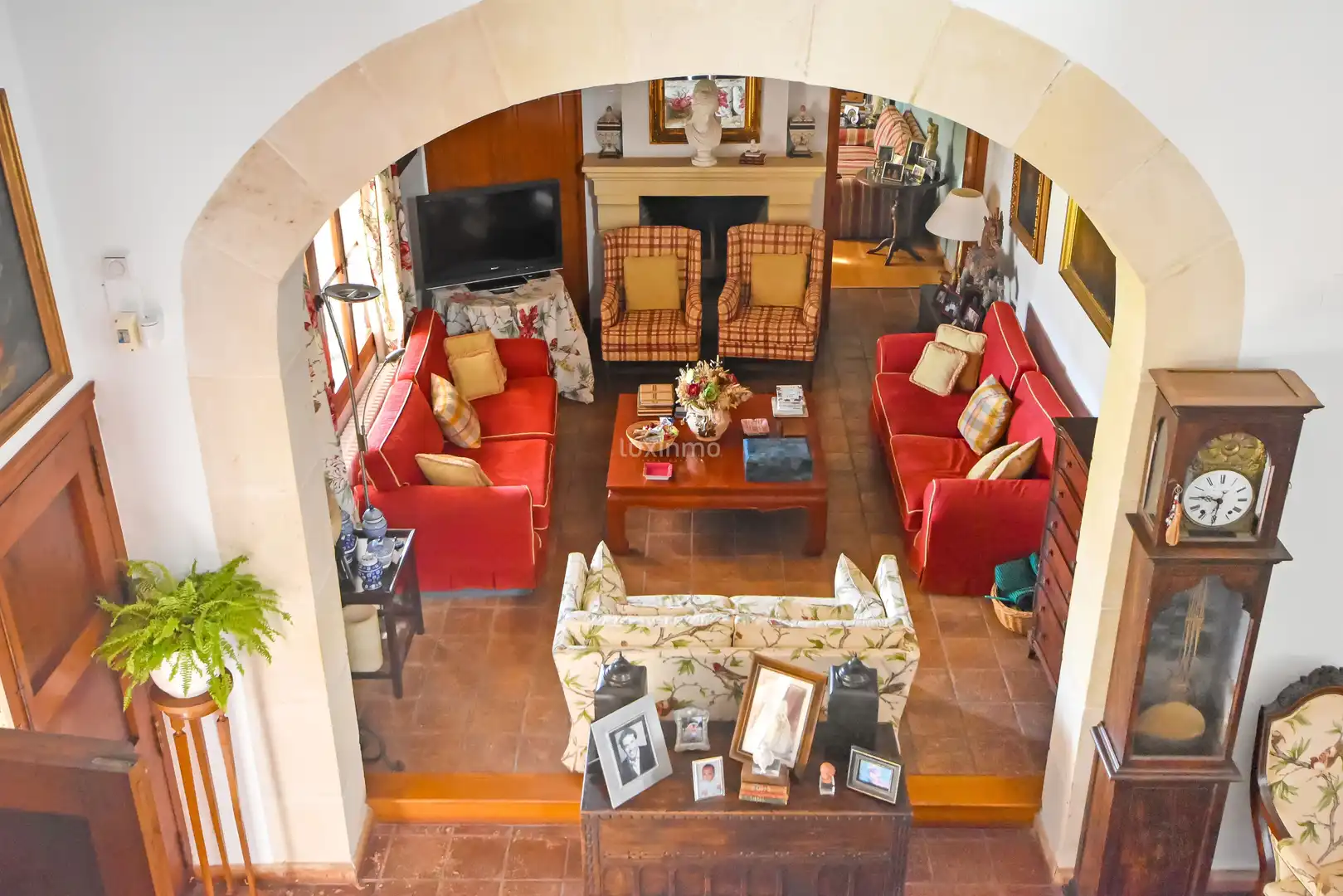 Sala d'estar de Casa o xalet en venda en Alicante / Alacant amb Calefacció, Terrassa i Traster