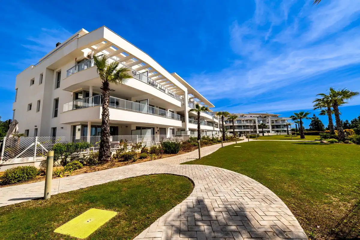 Vista exterior de Apartamento en venta en Mijas con Aire acondicionado, Terraza y Internet