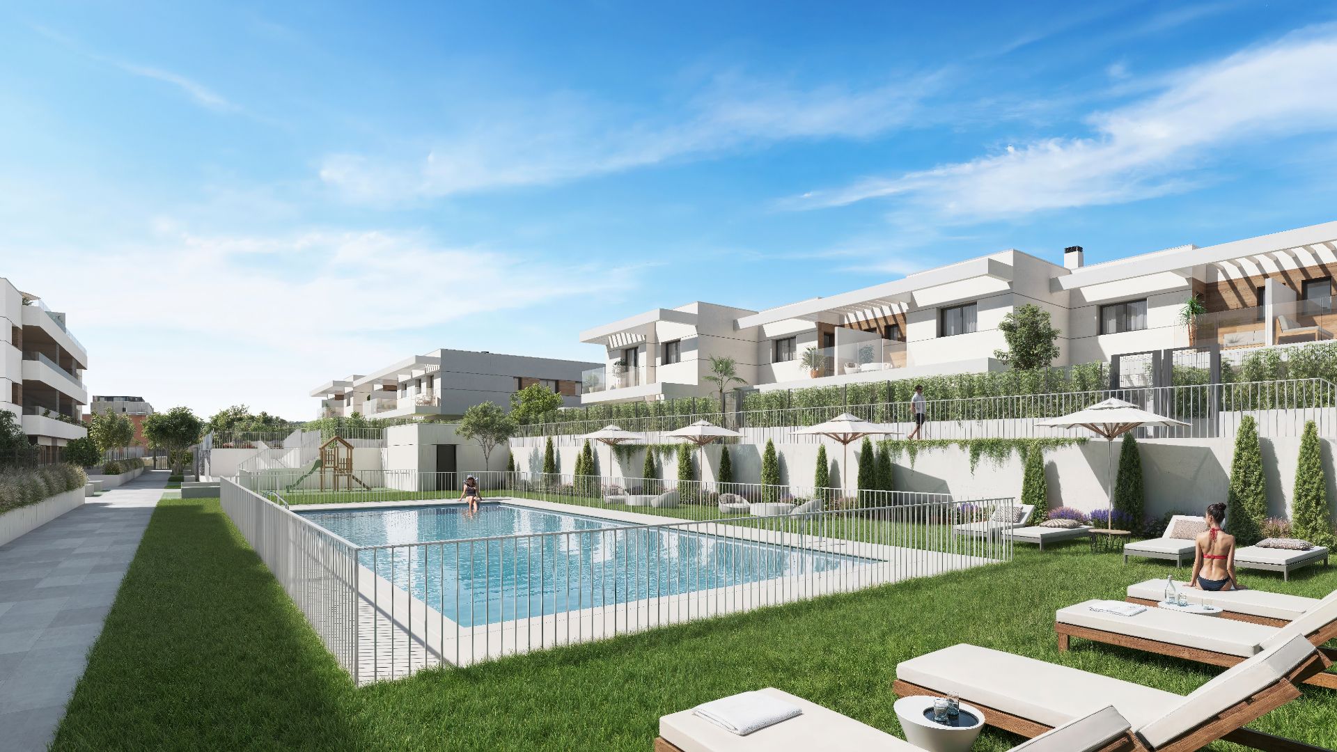 Garden of House or chalet for sale in Valladolid Capital  with Air Conditioner, Private garden and Terrace