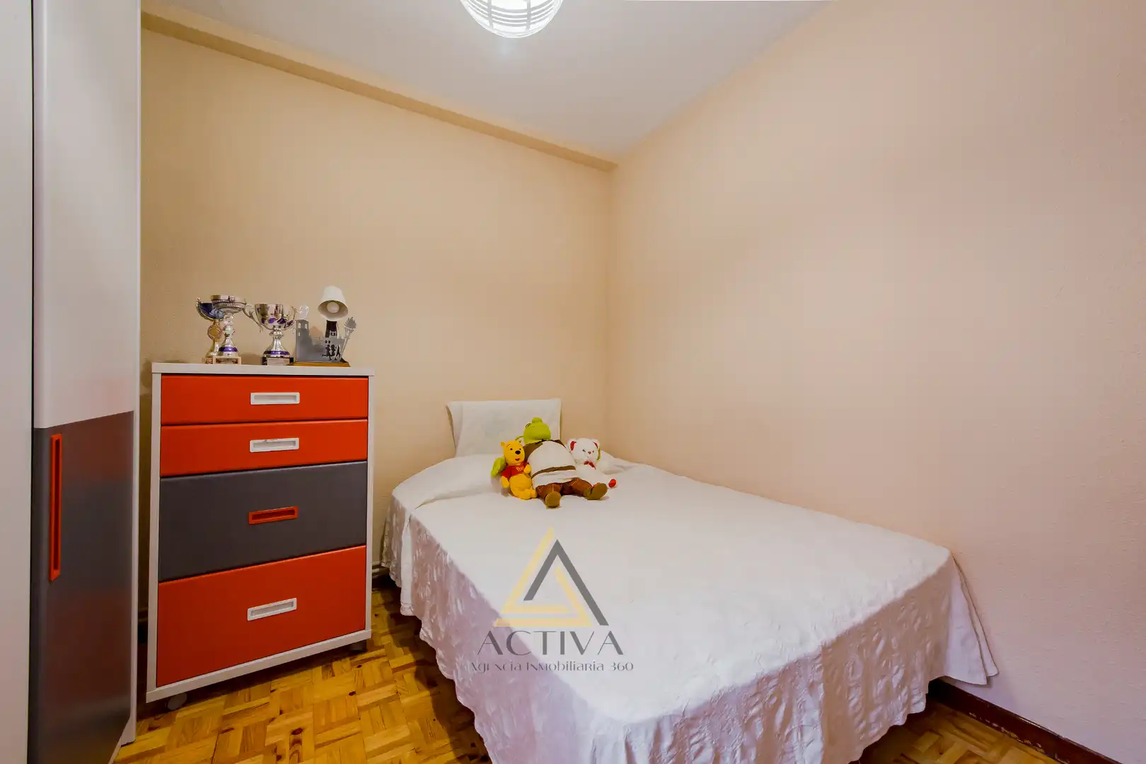 Bedroom of Flat for sale in Fuenlabrada  with Air Conditioner, Terrace and Furnished