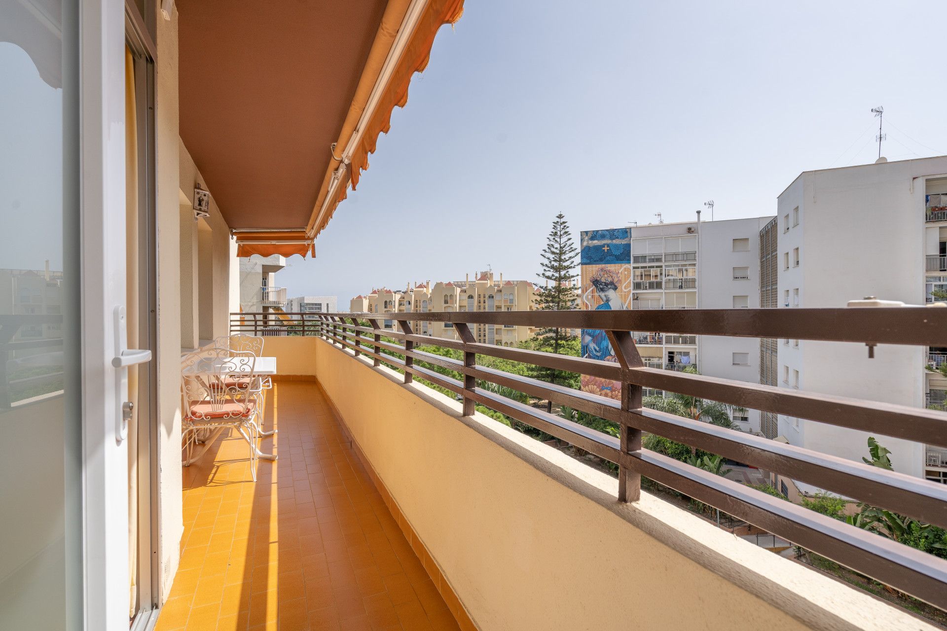 Terrace of Apartment for sale in Estepona  with Air Conditioner, Terrace and Furnished