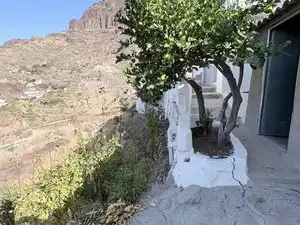 Vista exterior de Casa o xalet en venda en Tejeda amb Jardí privat, Terrassa i Traster