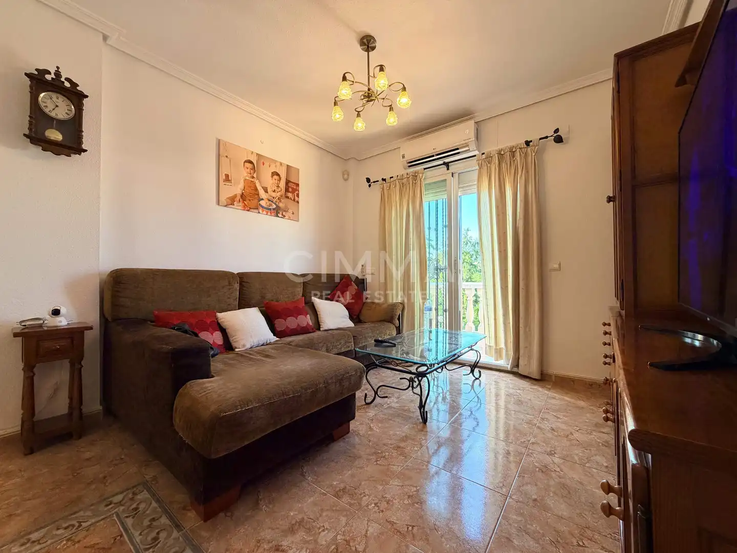 Living room of Detached homes for sale in La Nucia  with Air Conditioner, Heating and Private garden