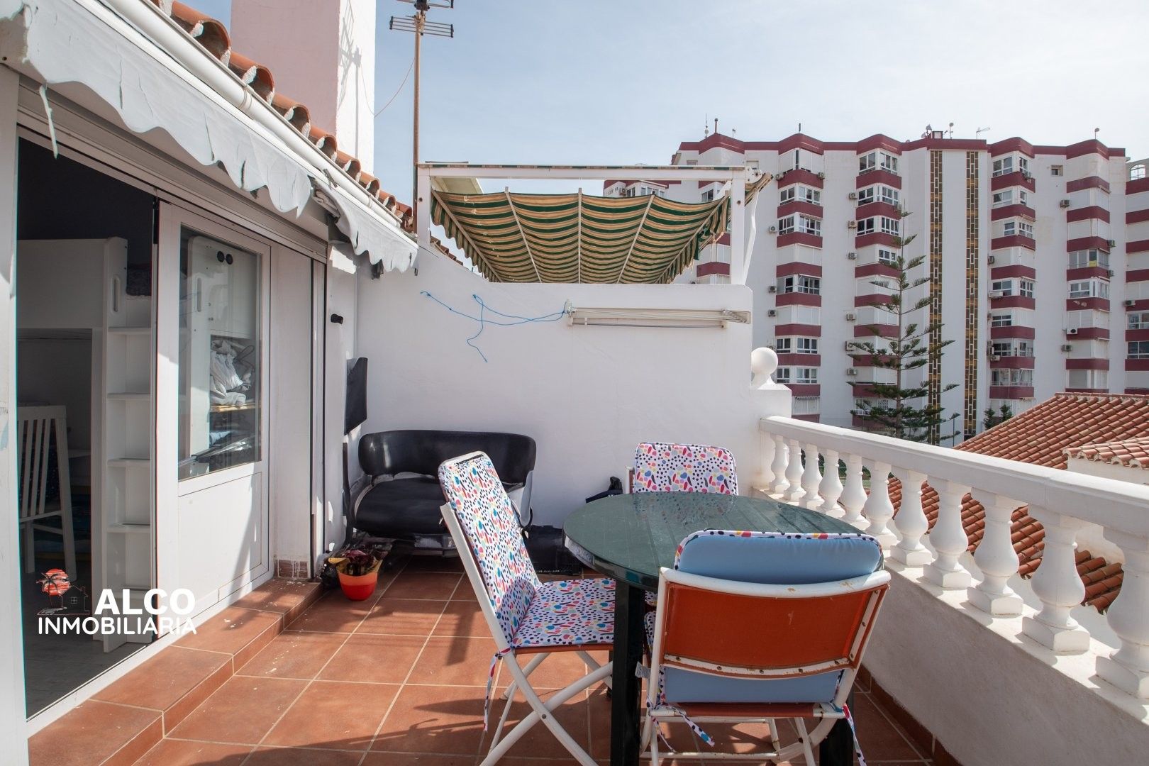 Terrace of Duplex for sale in Torrox  with Air Conditioner, Terrace and Swimming Pool