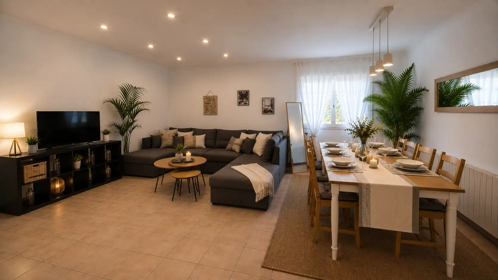 Sala de estar de Casa o chalet en venta en El Vendrell con Calefacción, Jardín privado y Terraza