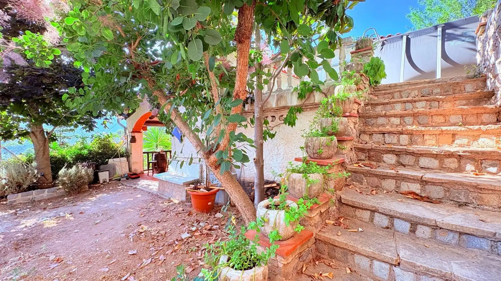 Terrassa de Casa o xalet en venda en Castellar del Vallès amb Aire condicionat, Calefacció i Jardí privat