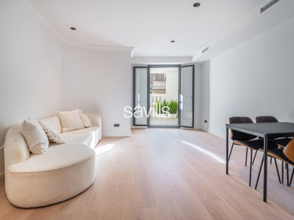 Sala d'estar de Àtic en venda en  Barcelona Capital