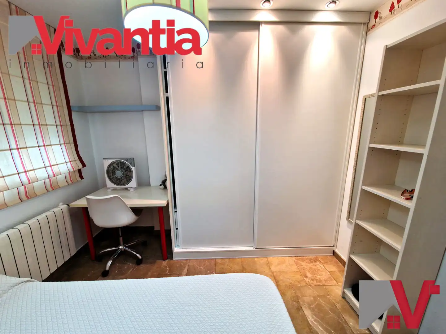 Bedroom of Flat for sale in Lorca  with Air Conditioner, Heating and Furnished